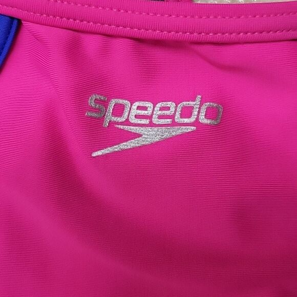 SPEEDO YOUTH GIRLS ONE PIECE BATHING SUIT SIZE 14 - Picture 2 of 9